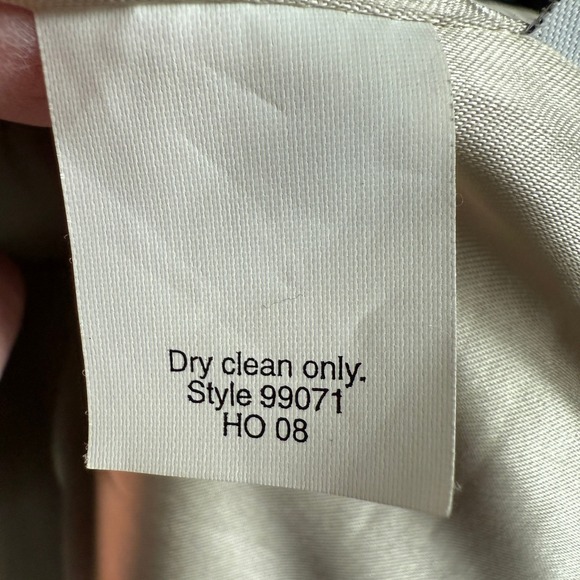 J Crew Camel Wool Cashmere Blend Button Front Coat Size 6 - Picture 5 of 9